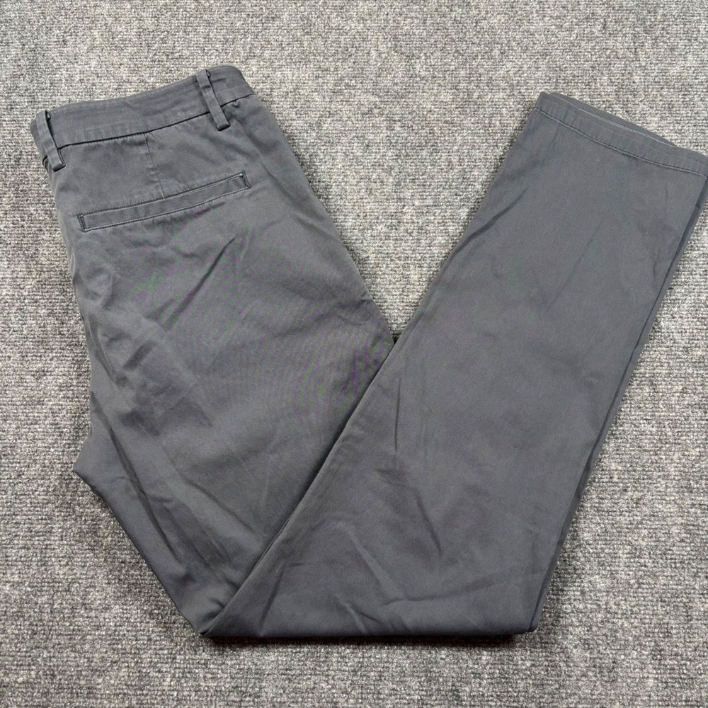 Birddogs Boomstick Pants Mens 32x32 Gray Chino Slim Fit Stretch